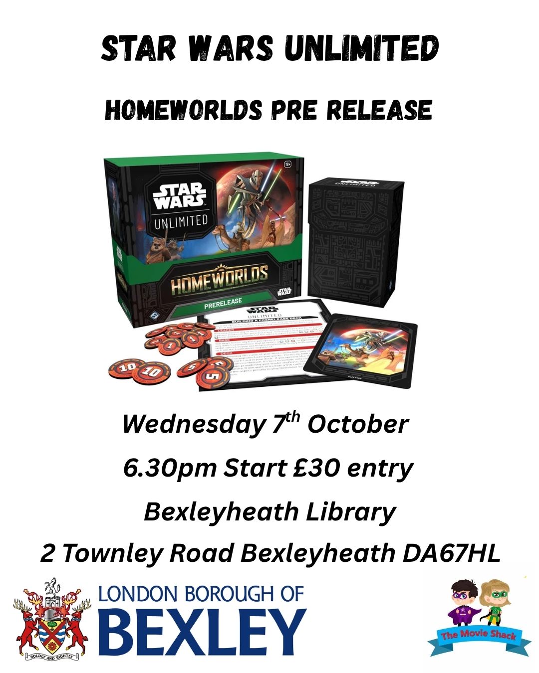 Star Wars Unlimited Homeworlds Pre Release