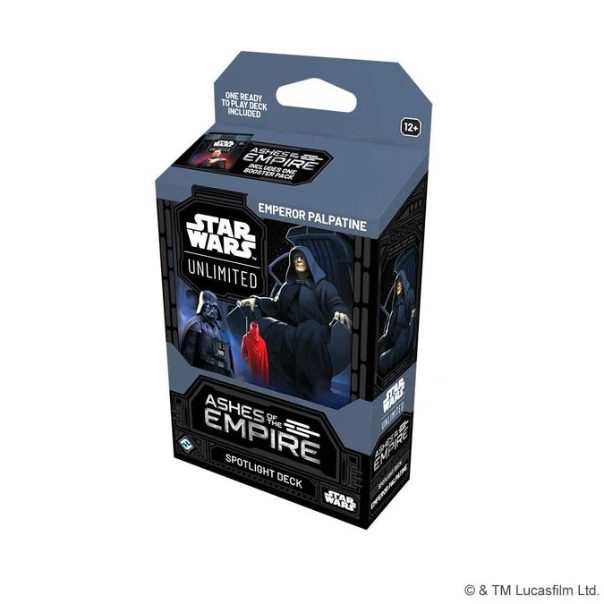 Star Wars: Unlimited - Ashes of the Empire Spotlight Deck Emperor Palpatine
