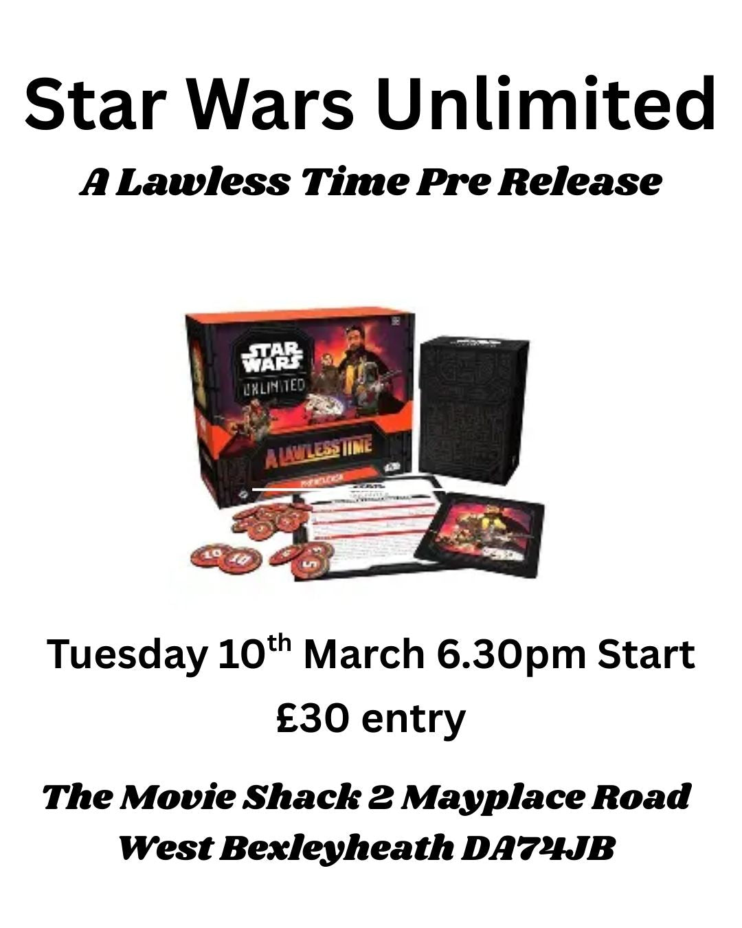 Star Wars Unlimited Pre Release