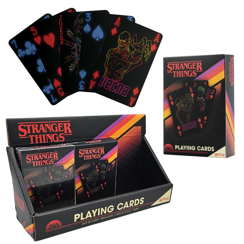 Stranger Things Playing Cards