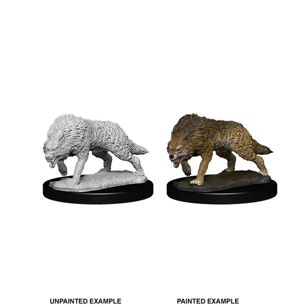 WizKids Deep Cuts Miniatures: Timber Wolves