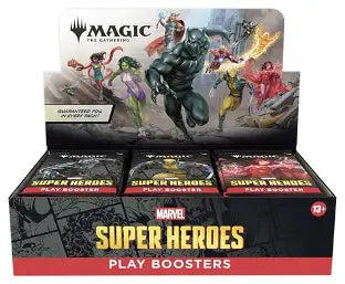 MTG Marvel Superheros Play Booster - Box of 30 boosters