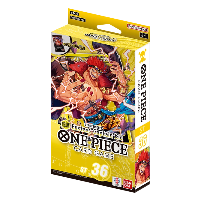One Piece Starter Deck Eustass Captain Kid ST36