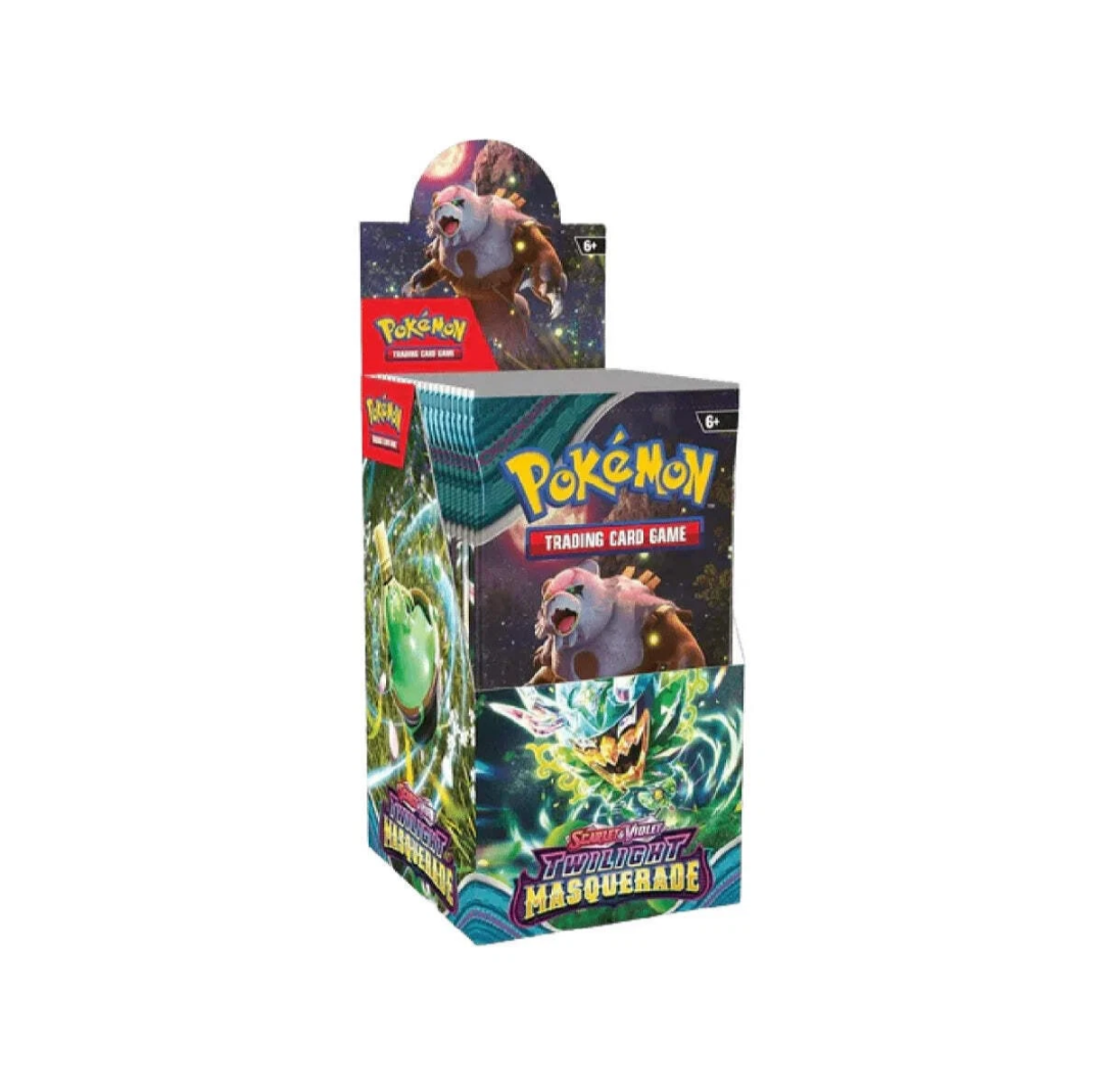 Pokémon twilight masquerade half box box (18 packs)