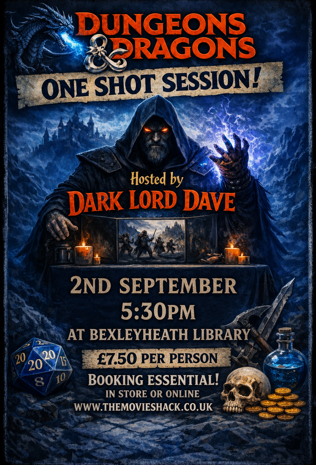 DARK LORD DAVE PRESENTS DND 2ND SEPT