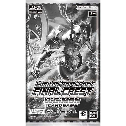 Digimon Card Game: Limited Card Pack - Final Crest