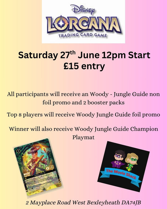 Lorcana Wilds Unknown Set Championship 27th June 12pm