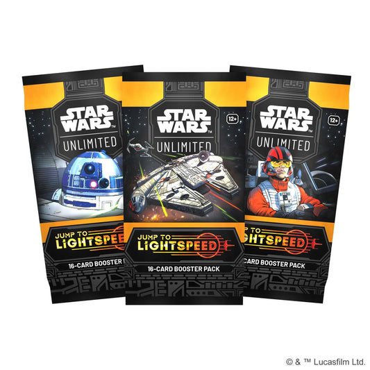 Star Wars Unlimited Jump to Lightspeed Single Booster Pack