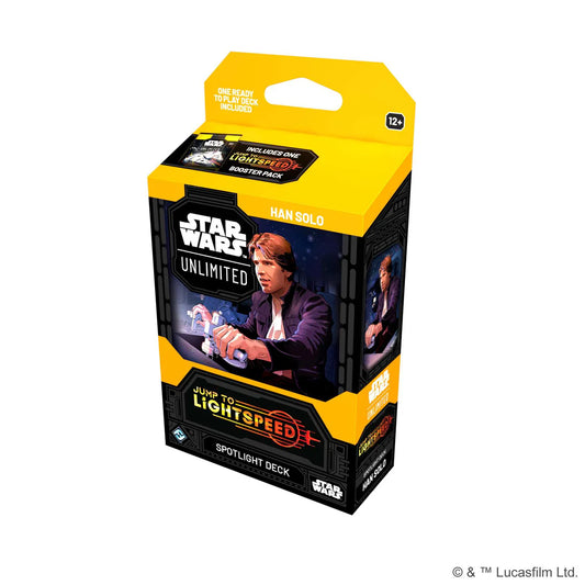 Star Wars Unlimited Jumpt to Lightspeed Spotlight Deck Han Solo