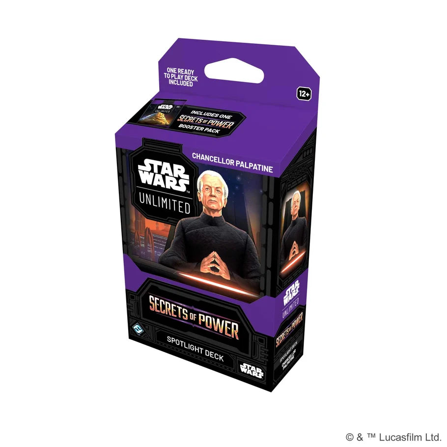 Star Wars Unlimited Spotlight Deck Chancellor Palpatine