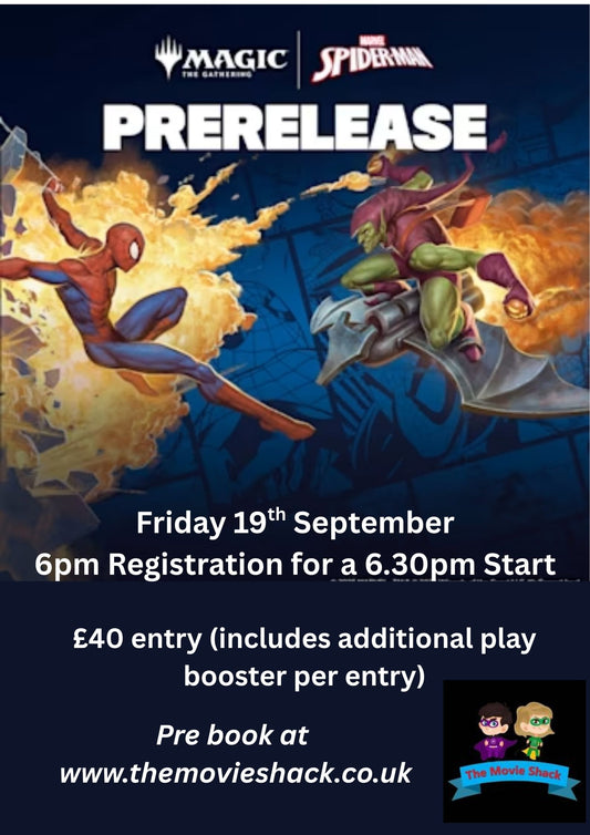 Magic: The Gathering Spider-Man Pre Release Fri 19th Sept 6pm