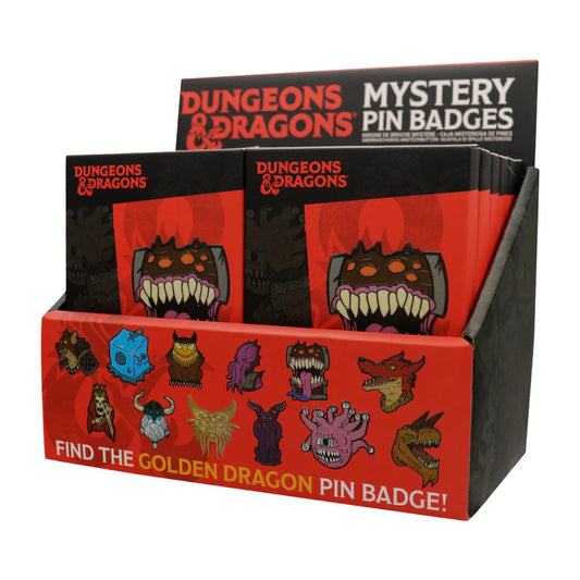 Dungeons and Dragons Mystery Pin Badge