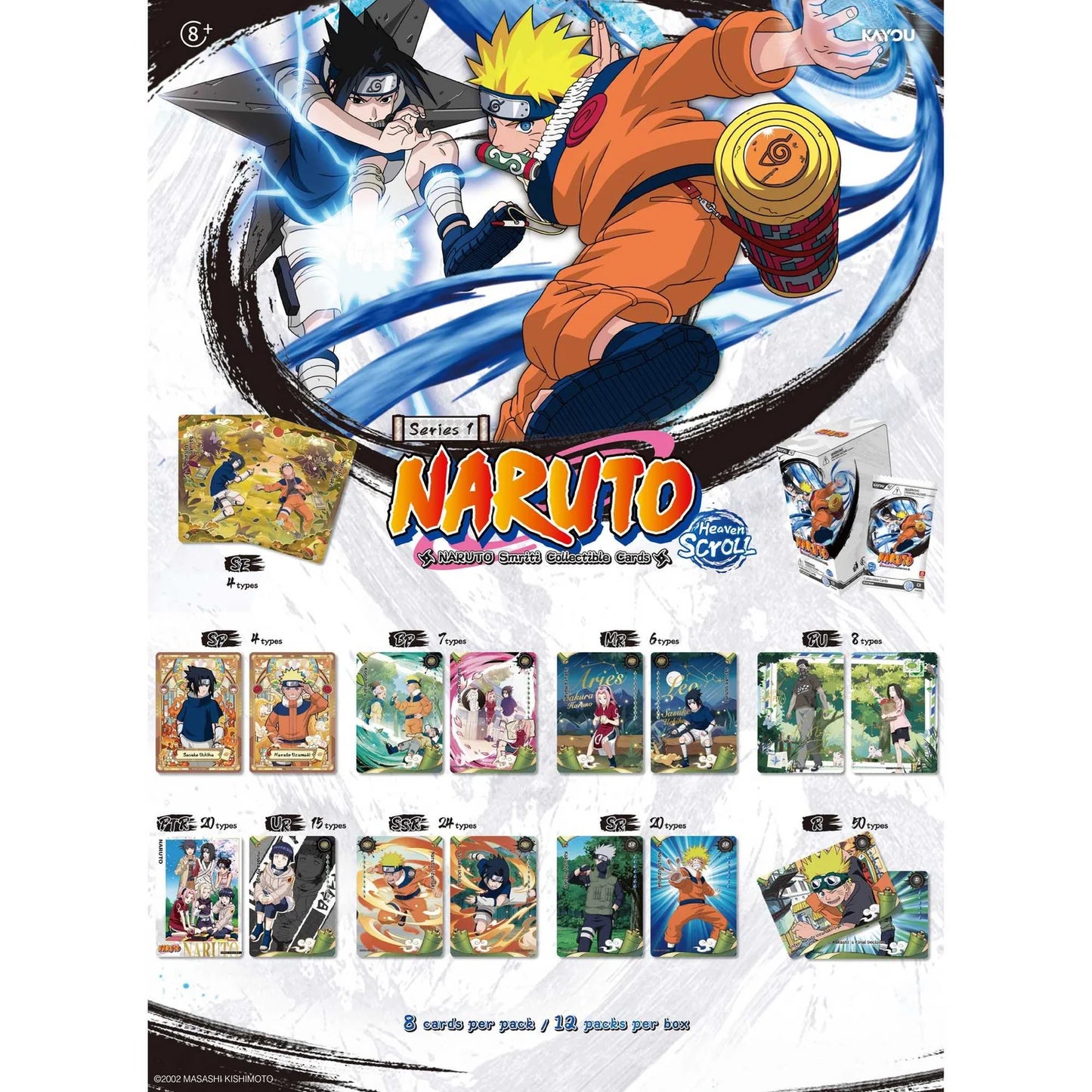 NARUTO Collectible Card Heaven Scroll Foil