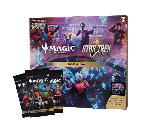 MTG Star Trek Enterprise Q Scene Box
