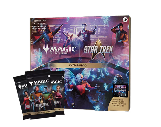 MTG Star Trek Enterprise Q Scene Box