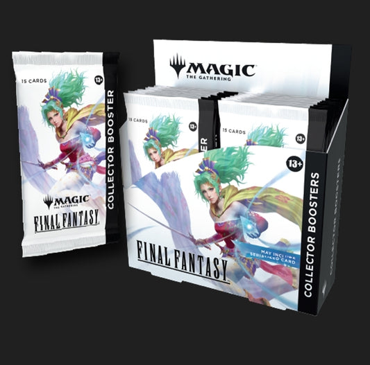 MTG: Final Fantasy
Collector Booster Box contains 12 packs pre-order 13/6/25