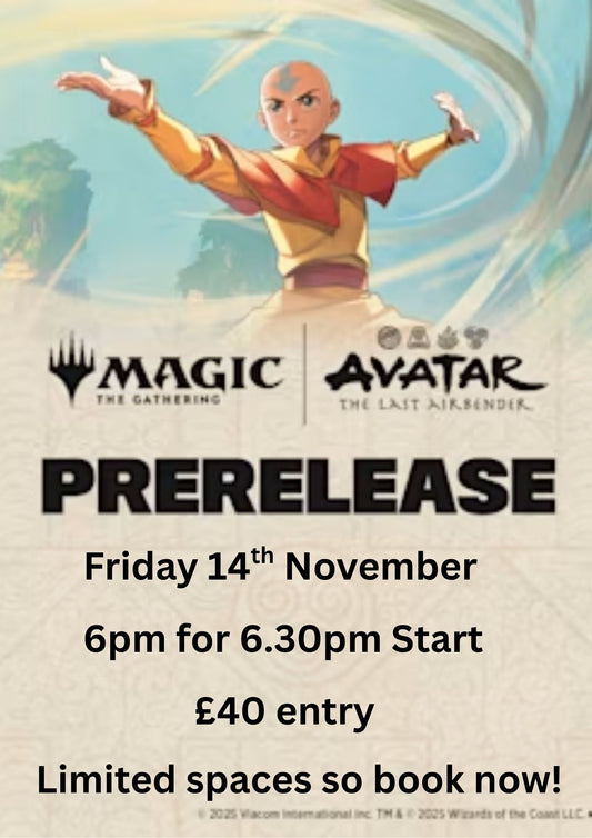 MTG Avatar The Last Airbender Pre Release