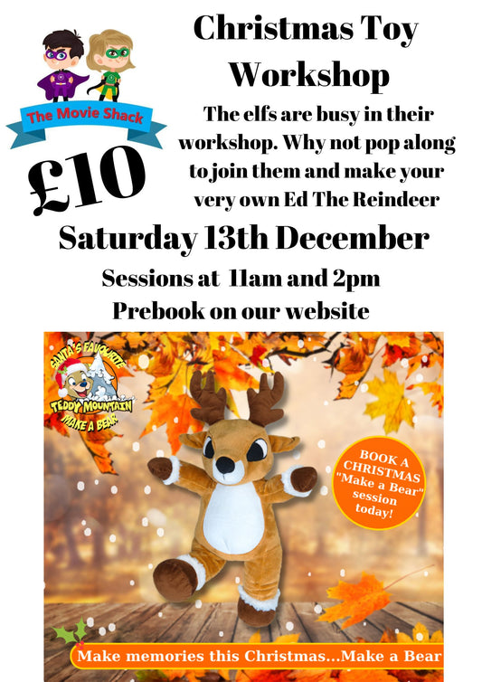 Christmas Toy Workshop Make A Reindeer