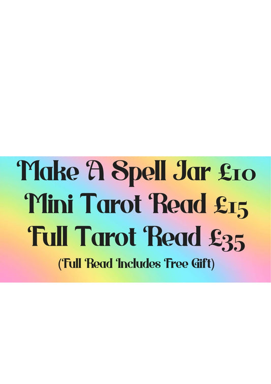 Make a Spell Jar Saturday 21st June 10.20am