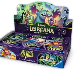 Disney Lorcana Attack of the Vine Booster Box
