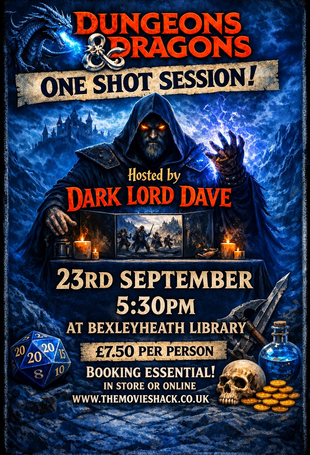 DARK LORD DAVE PRESENTS DND 23RD SEPT