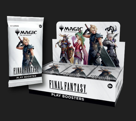 Magic: The Gathering: Final Fantasy Play Booster contains 30 packs pre order