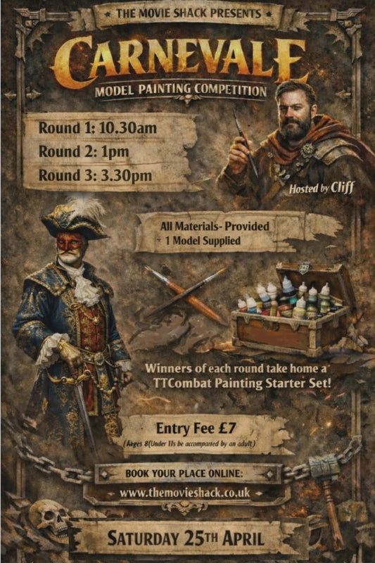 Carnevale model painting competition 25th april