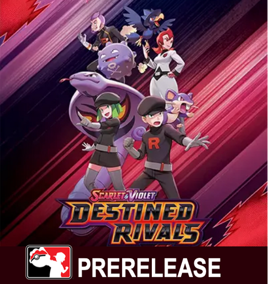 Pokémon TCG: Destined Rivals Prerelease Event 17th May 2025 1pm start