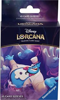 Disney Lorcana Set 4 Genie Sleeves