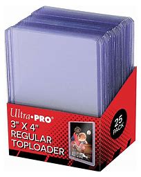 Ultra Pro 3x4" Toploaders Clear 25pk