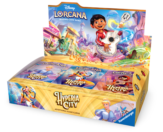 Disney Lorcana Hyperia City Booster Box