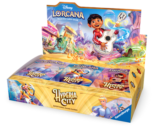 Disney Lorcana Hyperia City Booster Box