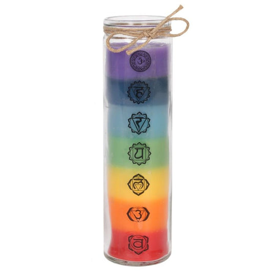 Tall Chakra Candle